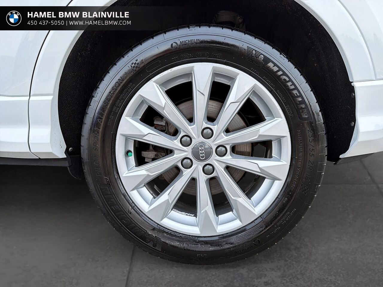 Audi Q3 Komfort 45 TFSI quattro 2020 Blanc Blainville - photo #6