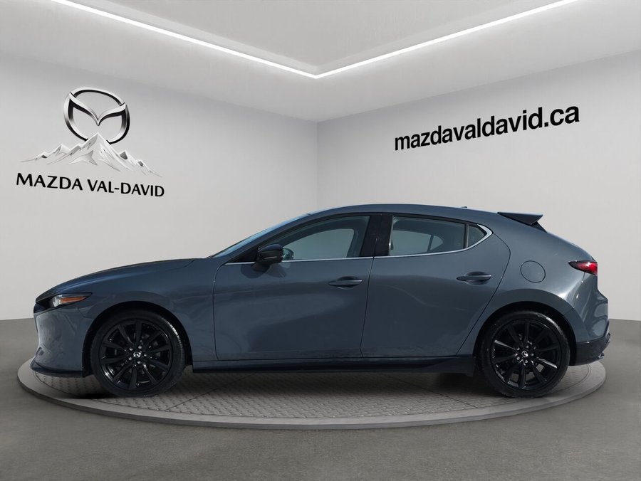 2023 Mazda Mazda3 Sport GT w/Turbo Auto i-ACTIV AWD, Sièges en cuir, Toit ouvrant, Bluetooth Grey
