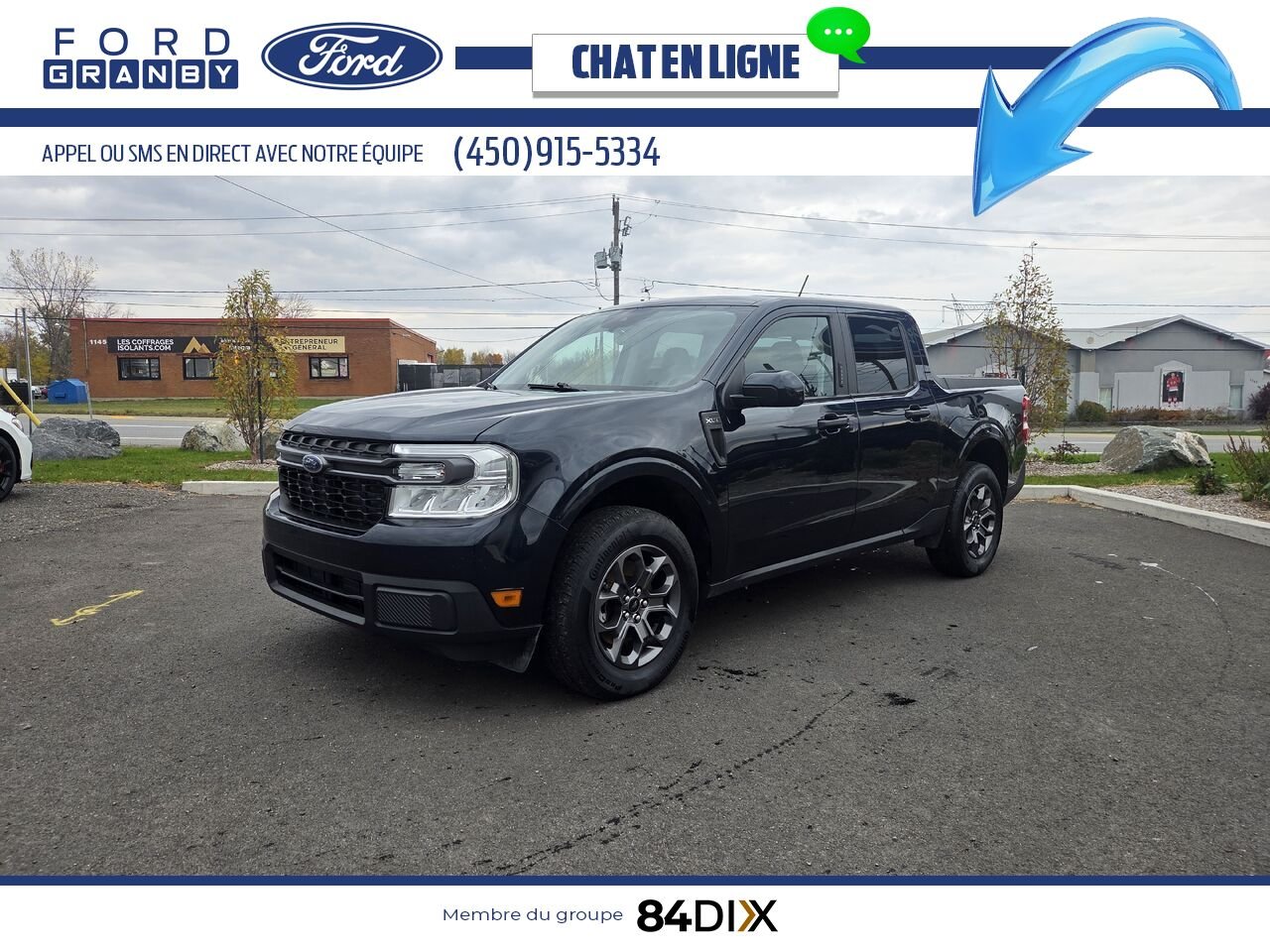 2022 Ford Maverick Blue Granby - photo #2