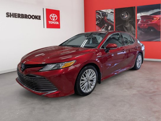 Toyota Camry Hybride 2018 2018 Rouge rubis nacré