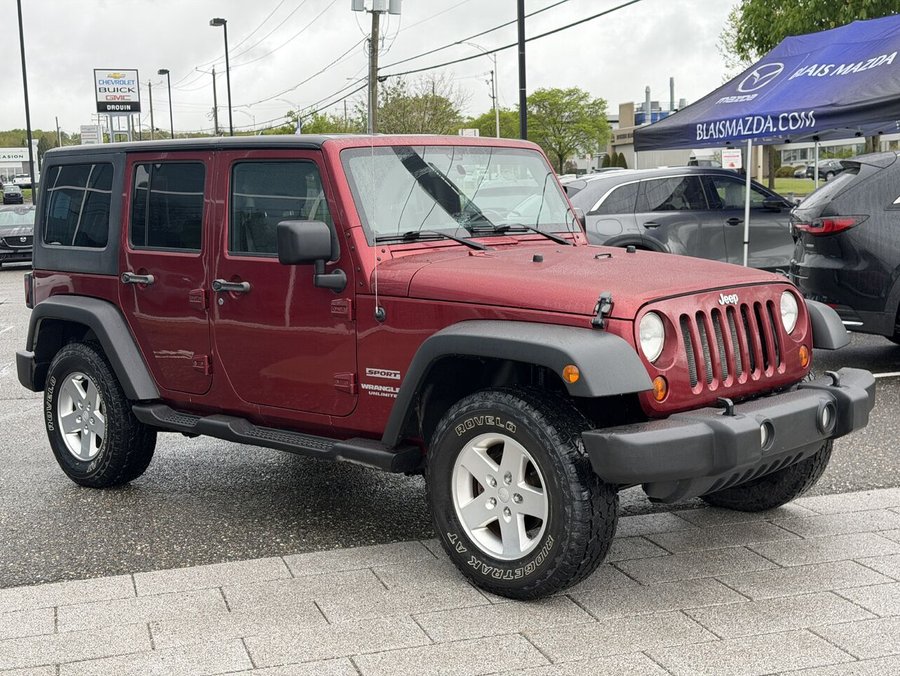 Jeep Wrangler Unlimited 2011 2011 Rouge