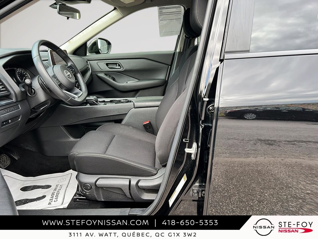 2024 Nissan ROGUE S TRACTION INTEGRALE Black Ste-Foy - photo #7