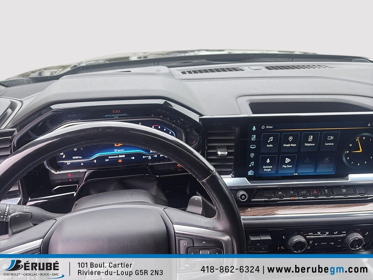 CHEVROLET Silverado 1500 4WD Crew Cab 2024 Noir Rivière-du-Loup - photo #8