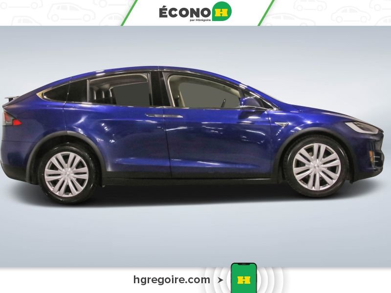 Tesla Model X 728585 | 75D CUIR TOIT NAV CAMÉRA BLUETOOTH MAGS 2016 Bleu Laval - photo #8