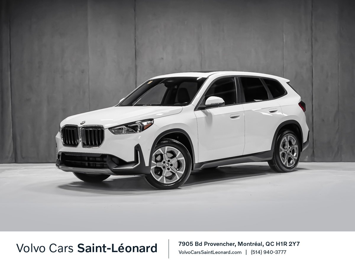 2024 BMW X1 XDRIVE28I TOIT PANORAMIQUE VOLANT CHAUFFANT White Montreal - photo #0