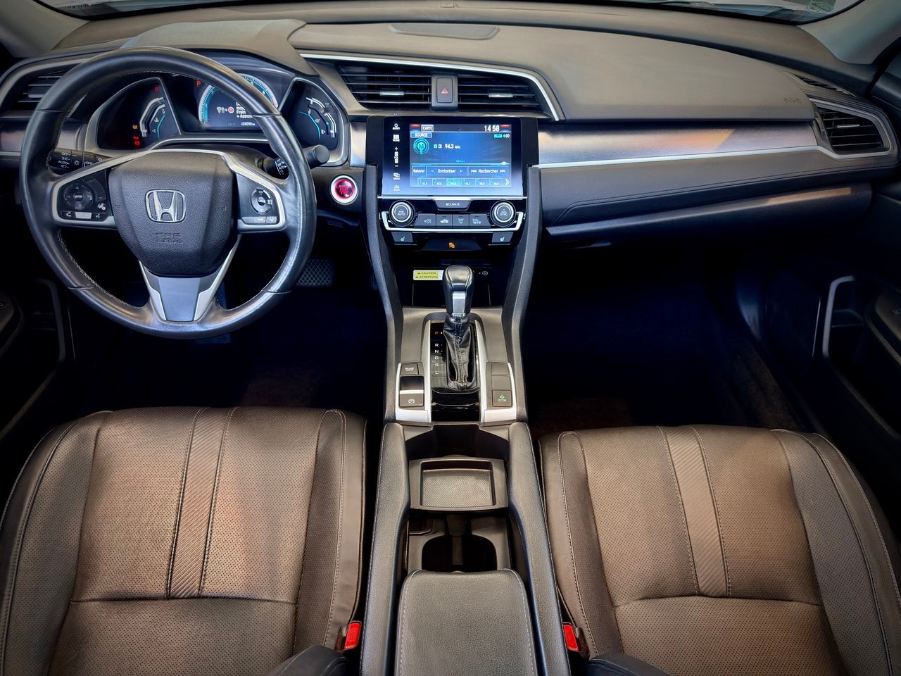 Honda Civic Sedan 2018 Blanc Notre-Dame-des-Prairies - photo #15