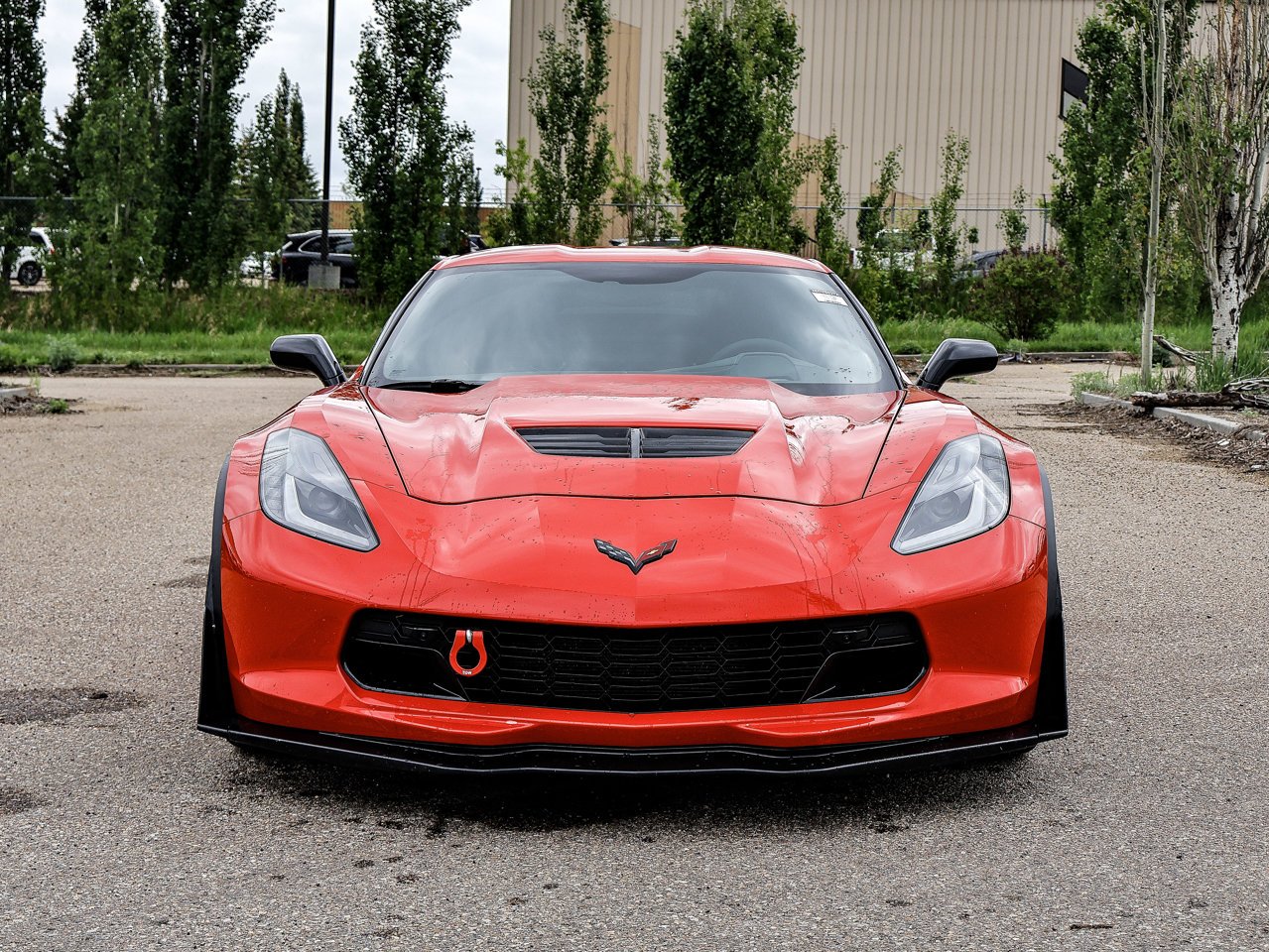 2016 Chevrolet Corvette 2dr Z06 Cpe w/3LZ Red Sherwood Park - photo #2