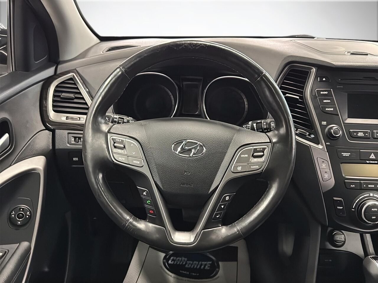 2016 HYUNDAI SANTA FE SPORT PREMIUM + GARANTIE PROLONGE + 1-2-3 CHANCES AU CREDIT Black Saint-Hyacinthe - photo #9