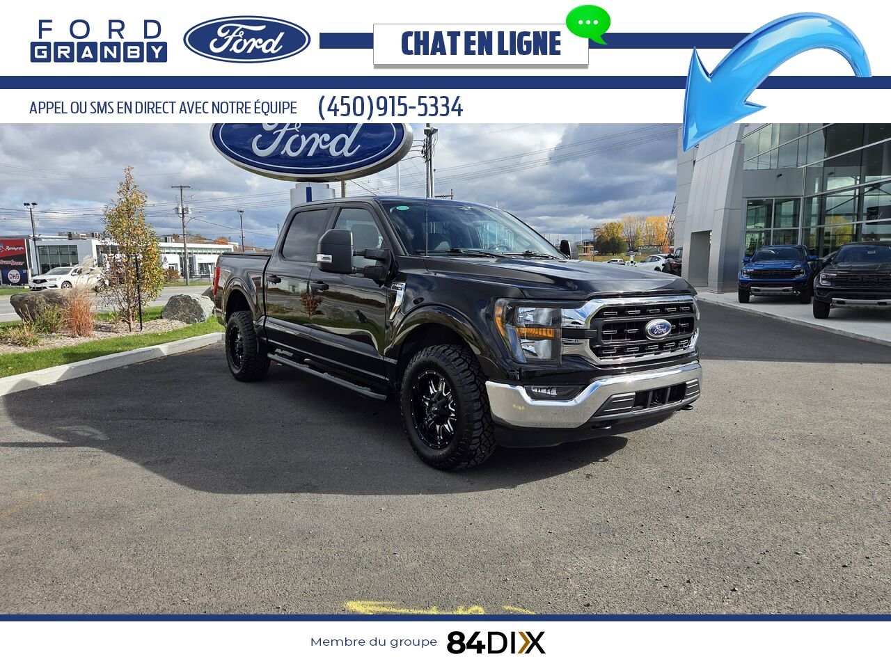 Ford F-150 2023 Noir Granby - photo #0
