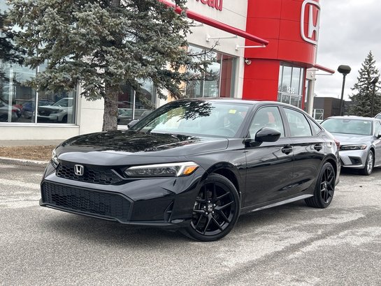 Honda Civic Sedan Hybrid 2025 2025 Noir