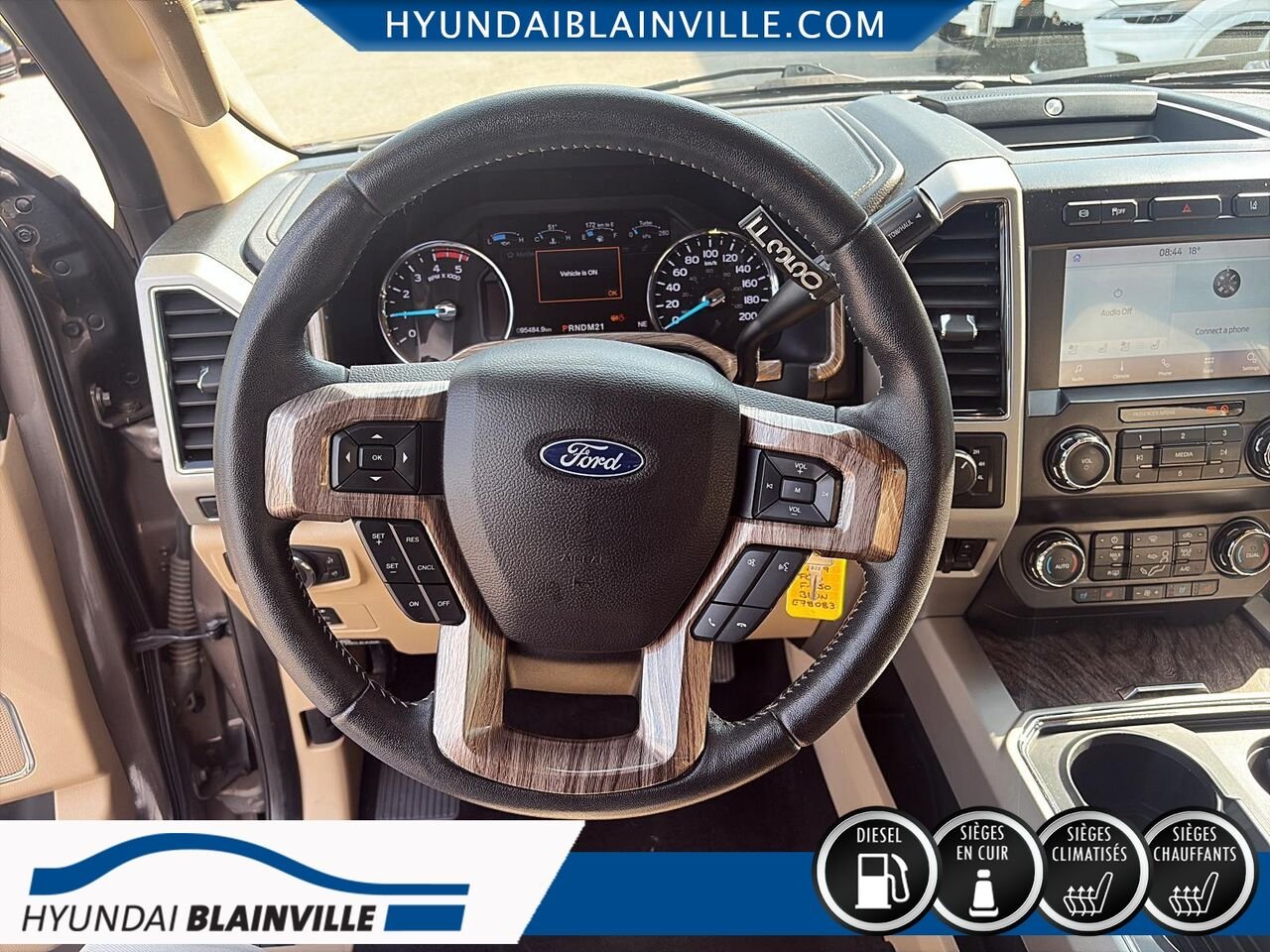 Ford Super Duty F-350 à roues arrière jumelées 2019 Brun Blainville - photo #14