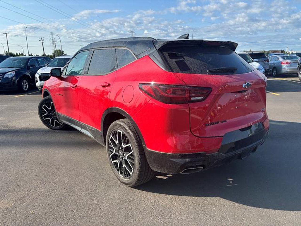 2024 Chevrolet Blazer AWD 4dr RS Red Sherwood Park - photo #3
