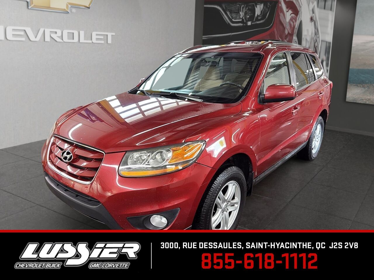 Red 2010 Hyundai Santa Fe SUV / Crossover Automatic