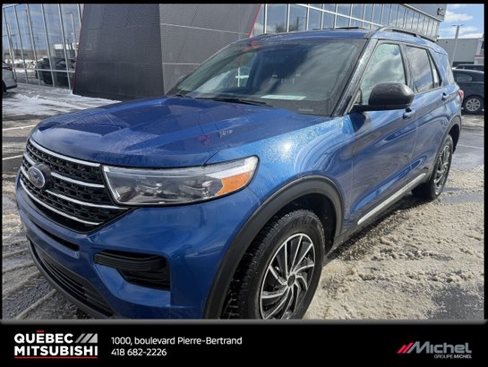 Ford Explorer XLT Awd, Siège électrique, 3ème rangée de siège 2022 Bleu