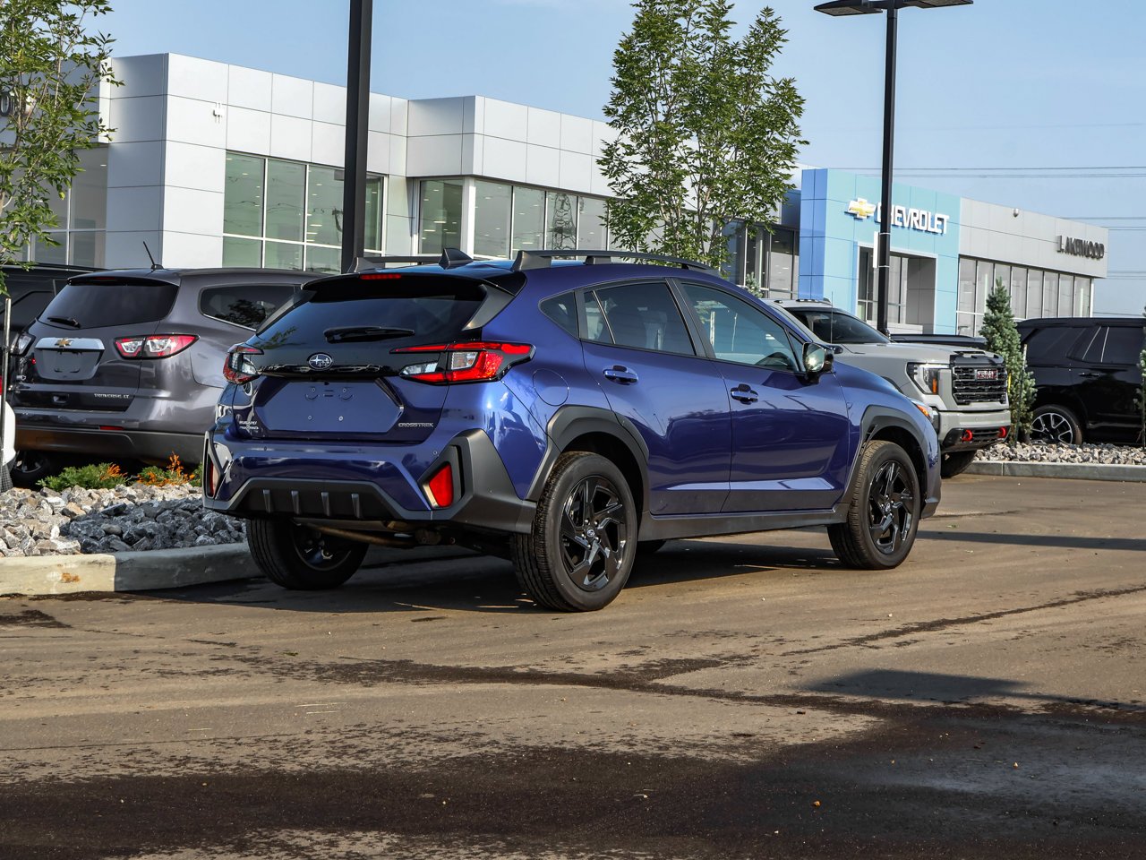 2024 Subaru Crosstrek Onyx AWD Sapphire Blue Pearl Sherwood Park - photo #7