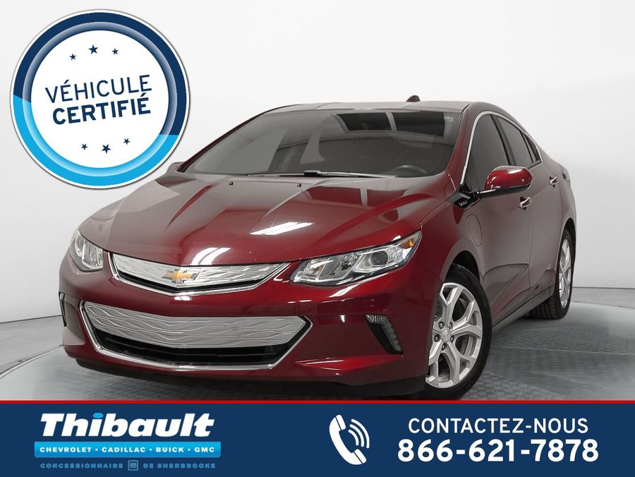 CHEVROLET VOLT LT LT Cuir Bas Kilométrage 2019 Rouge