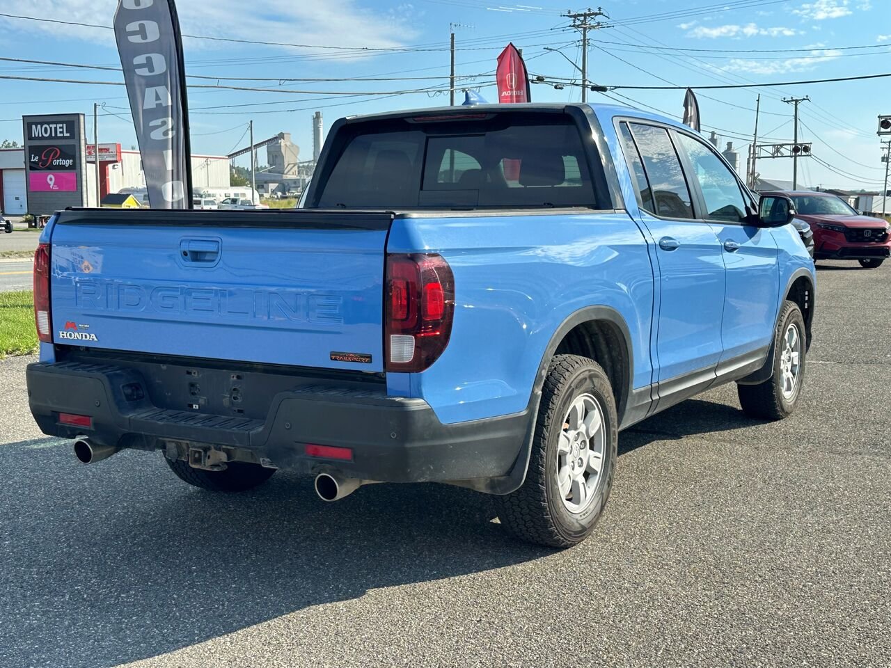 2024 Honda RIDGELINE TRAIL SPORT RIDGELINE TRAIL SPORT Blue Matane - photo #6