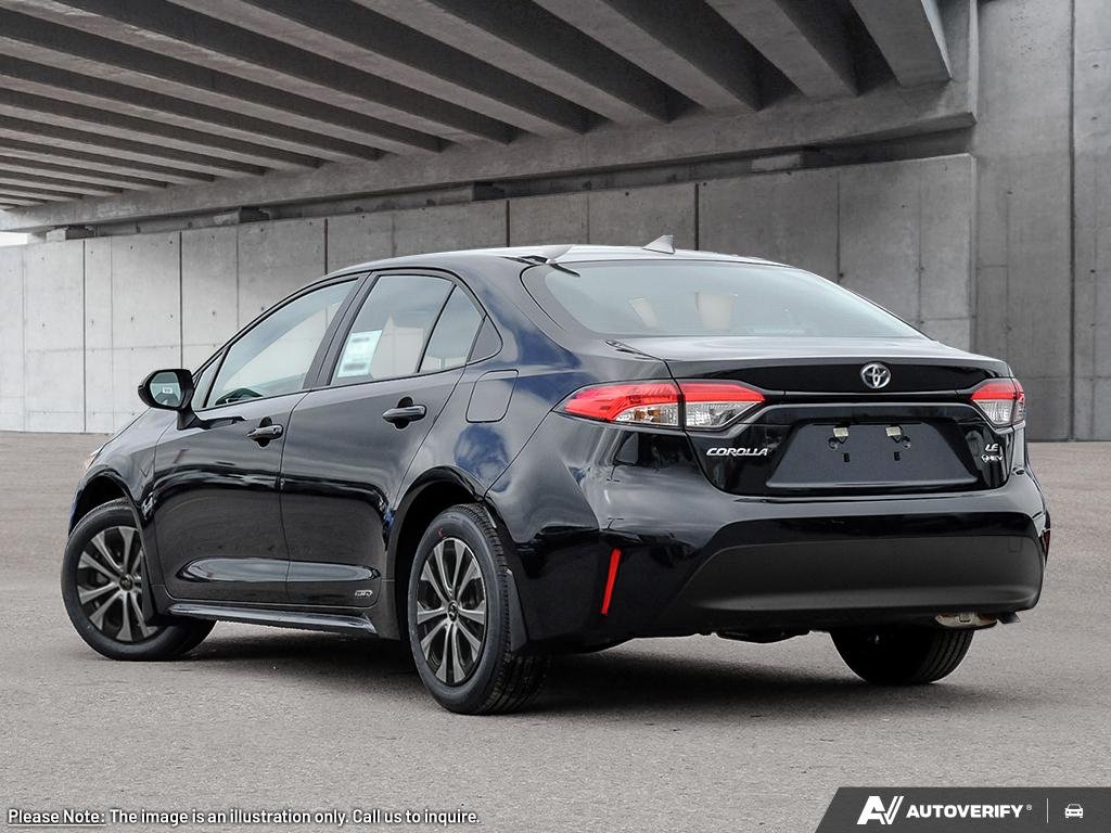 2026 Toyota Corolla 2602019 | Hybrid LE Midnight Black Metallic Edmonton - photo #3