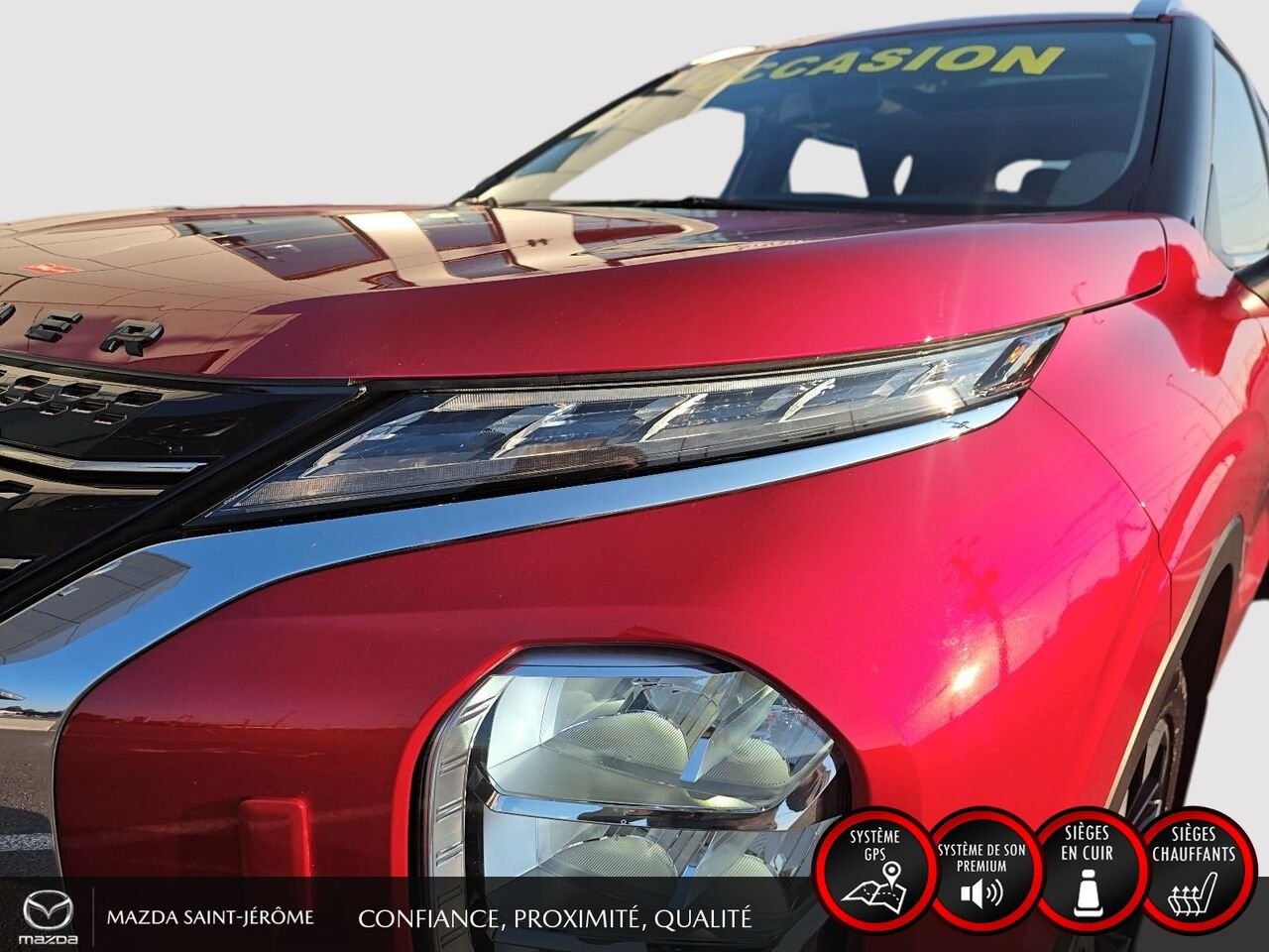 2024 Mitsubishi Outlander Red Saint-Jérôme - photo #1