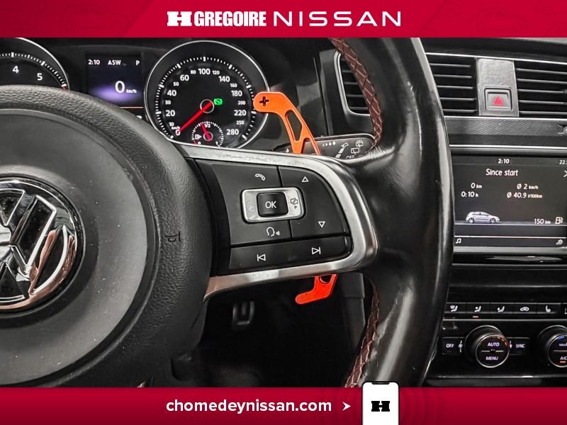 2016 Volkswagen Golf GTI Black Blainville - photo #20