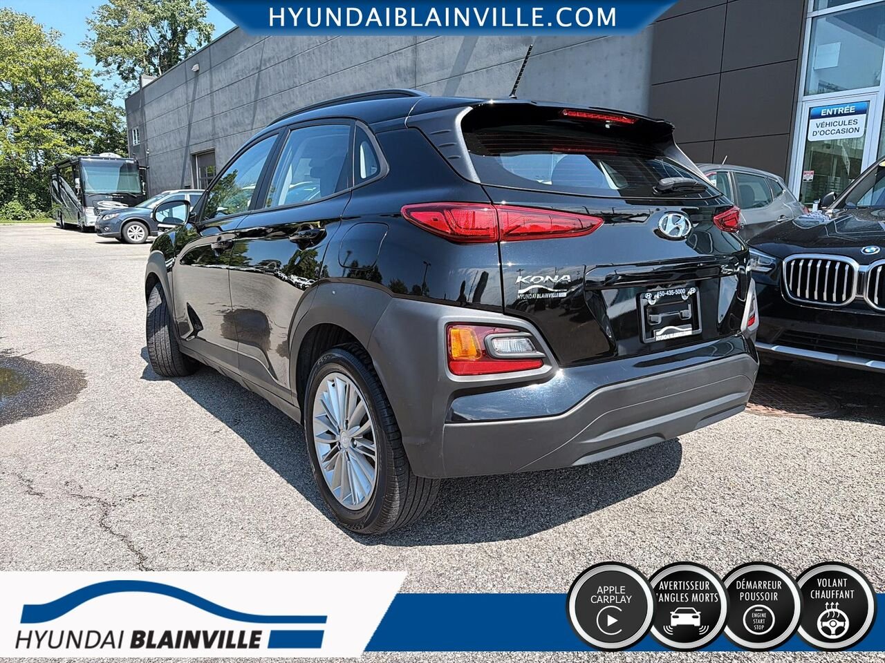 2020 Hyundai Kona Black Blainville - photo #5