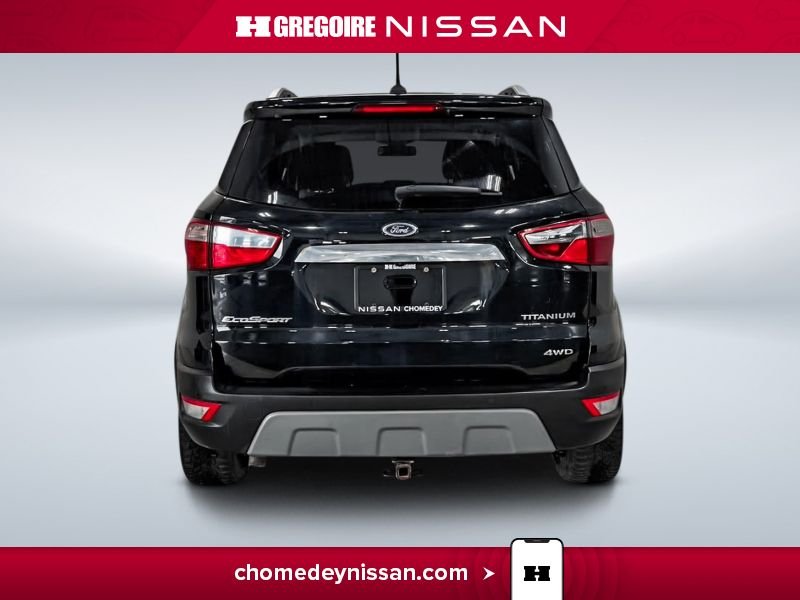 Ford EcoSport CL6893 | Titanium * 4WD * Cuir * Toit * Caméra 2018 Noir Laval - photo #7