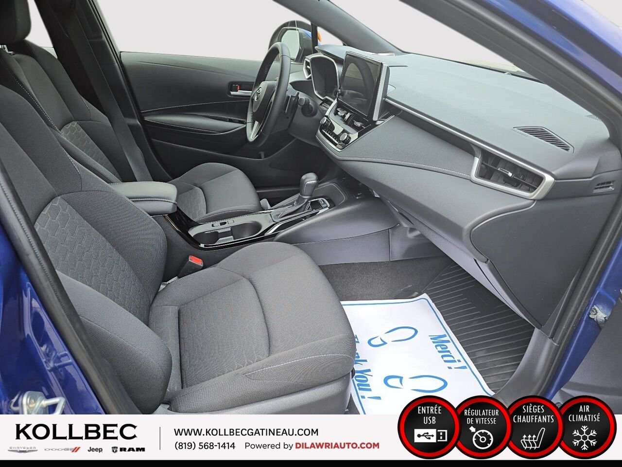 TOYOTA COROLLA 241131 | SE 2025 Bleu Gatineau - photo #19