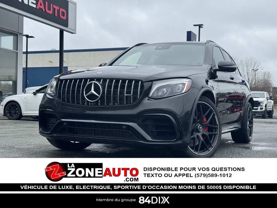 2019 Mercedes-Benz GLC63 S 2019 Black