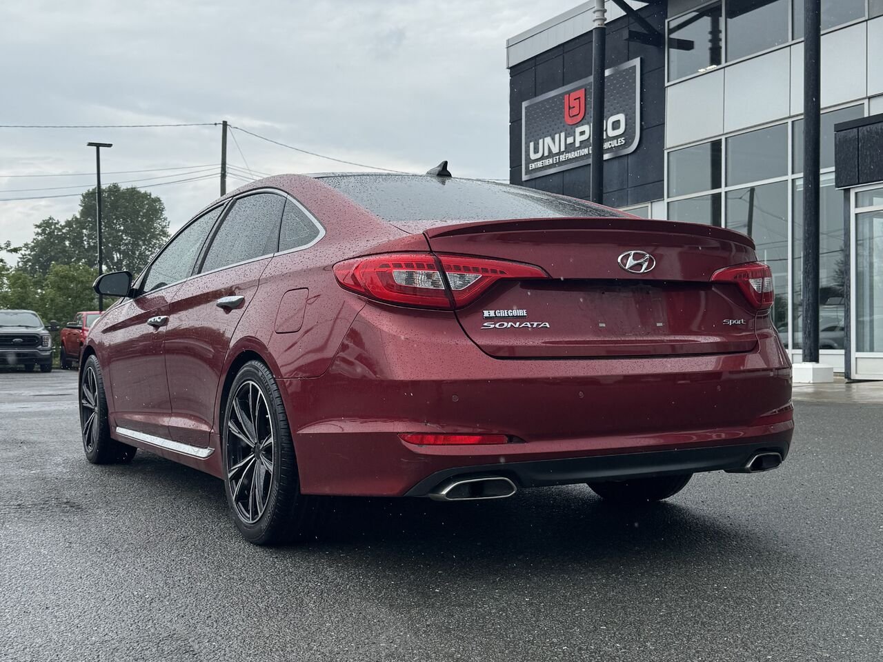 Hyundai Sonata Sport 2015 Rouge Granby - photo #4