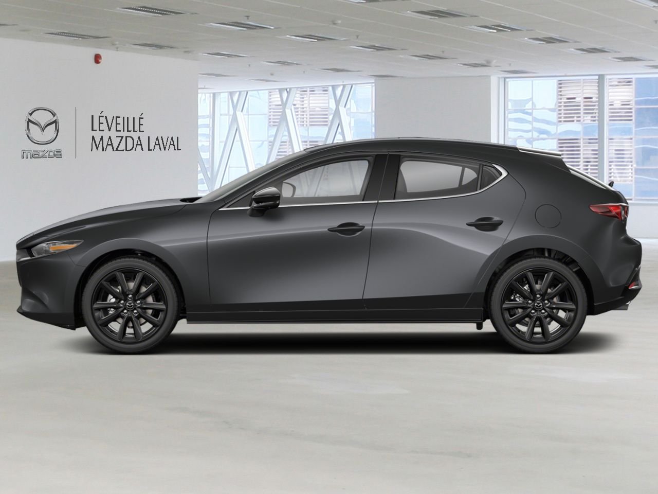 Mazda Mazda3 Sport GT avec moteur turbo BA TI i-ACTIV 2026 Gris mécanique métallisé Laval - photo #1