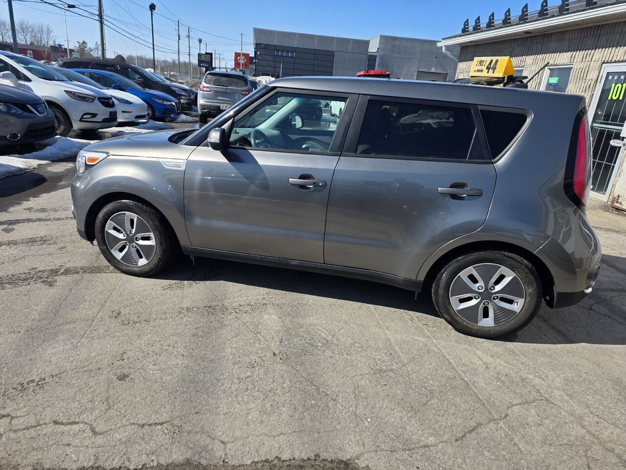 Kia Soul EV 2019 Gris Longueuil, - photo #2