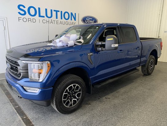 2023 Ford F-150 SUPERCREW XLT XLT, SPORT, 302A, 3.5L, Blue