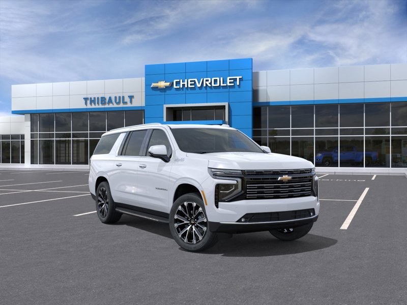 CHEVROLET Suburban High Country 4 portes 4RM 2026 BLANC POLAIRE, TRIPLE COUCHE