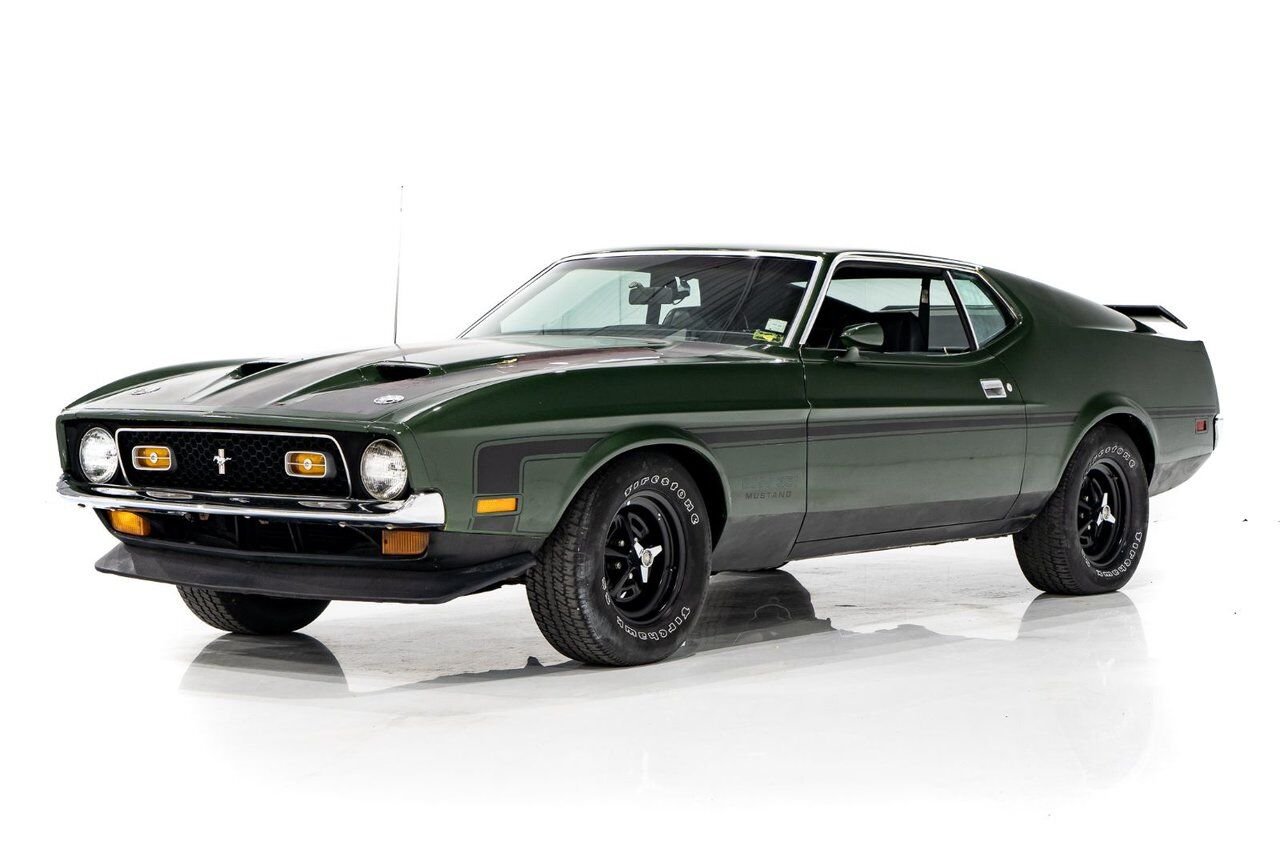 Ford Mustang * PRIX EN USD * Boss 351 Project Car 1971 Vert Montréal - photo #0