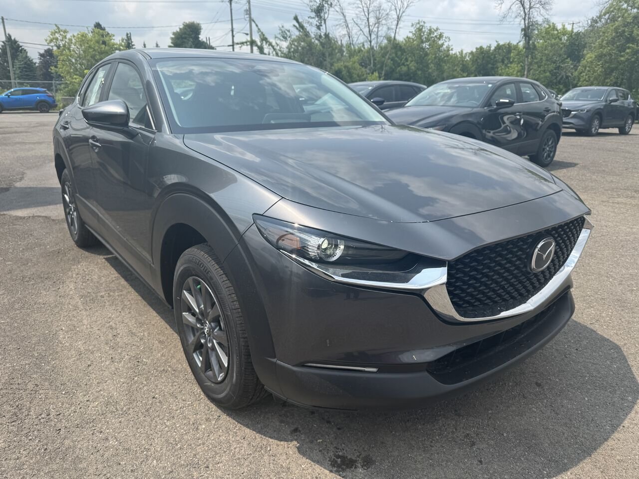 2026 Mazda CX-30 GS TI Machine Grey Metallic Saint-Jérôme - photo #2