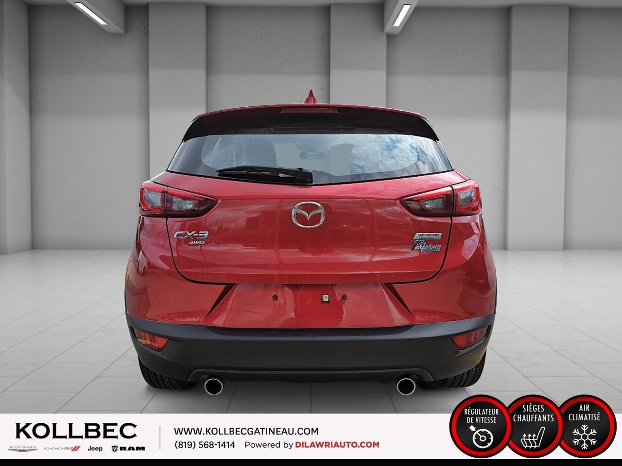 2016 MAZDA CX-3 26102 | GS FWD Red Gatineau - photo #15