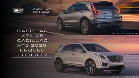 2025 Cadillac XT4 vs. Cadillac XT5, which to choose?