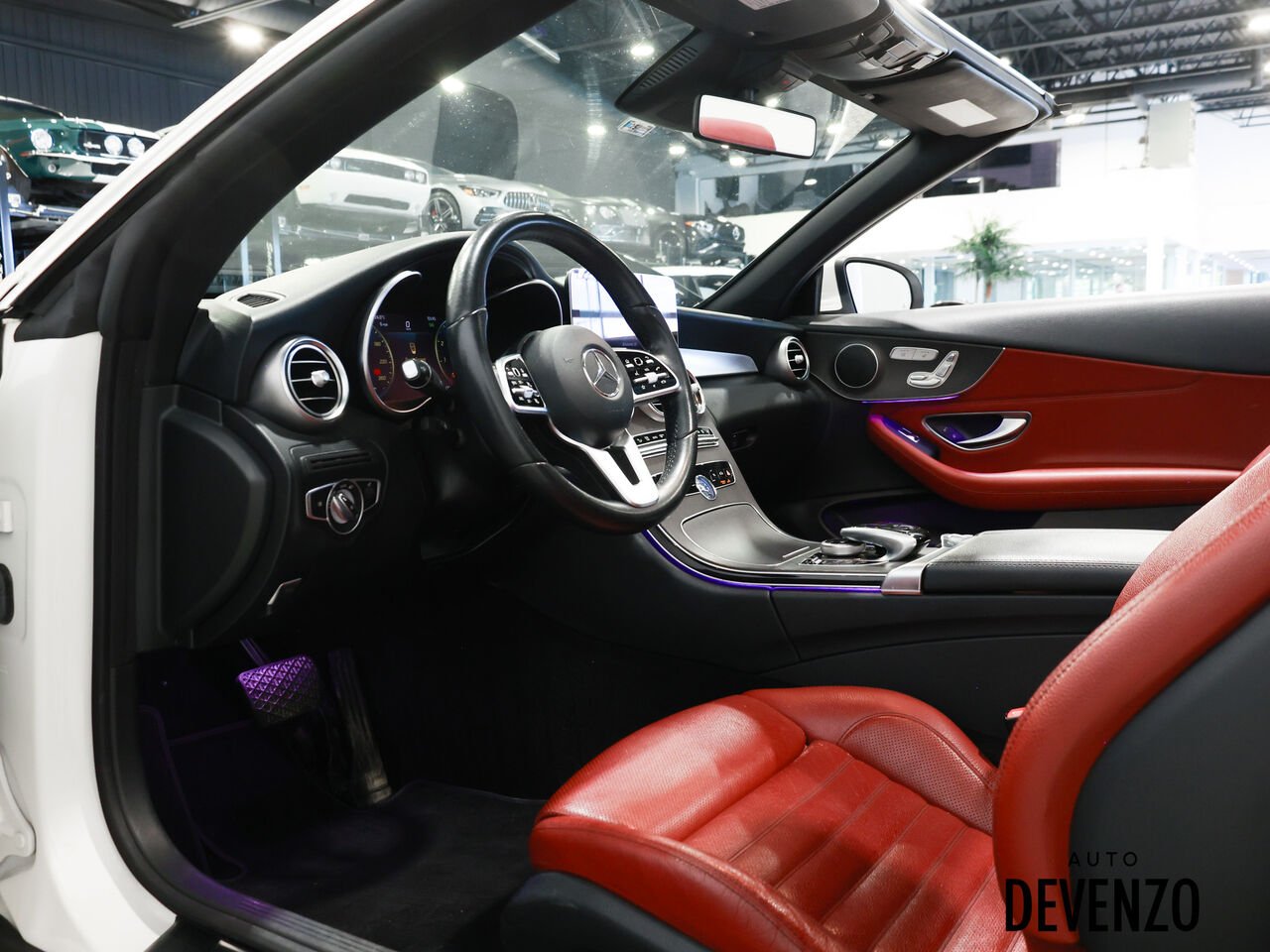 Mercedes-Benz Classe-C 2019 Blanc Saint-Eustache - photo #13