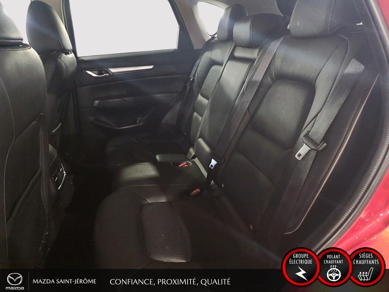 2025 Mazda CX-5 GS | CUIR | AWD | MAGS | Red Saint-Jérôme - photo #20