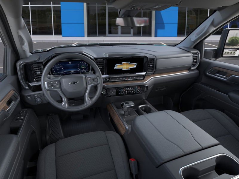CHEVROLET Silverado 1500 K1500 SILVERADO CREW CAB RST STD/BOX (1SP) 2026 NOIR Rivière-du-Loup - photo #4