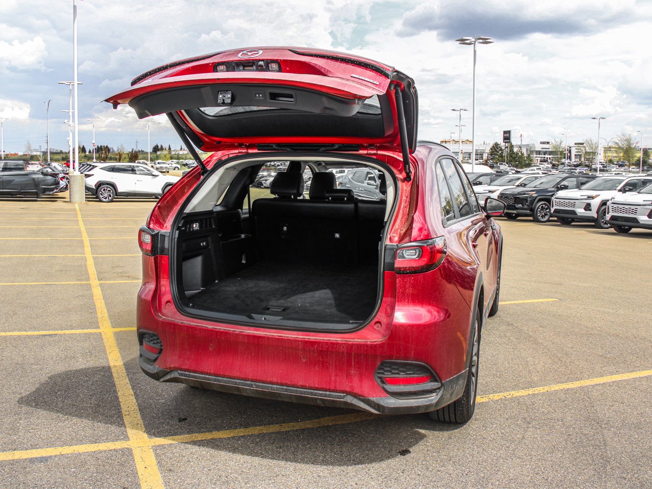 2025 Mazda CX-70 GS-L AWD Red Sherwood Park - photo #7