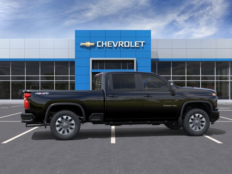 2026 CHEVROLET Silverado 2500HD Custom cabine multiplace 4RM 159 po BLACK Gatineau - photo #4