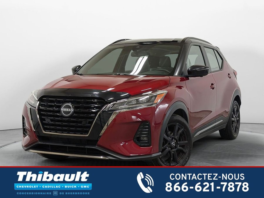 Nissan KICKS SR Cuir Volant et Sièges Chauffants 2023 Rouge