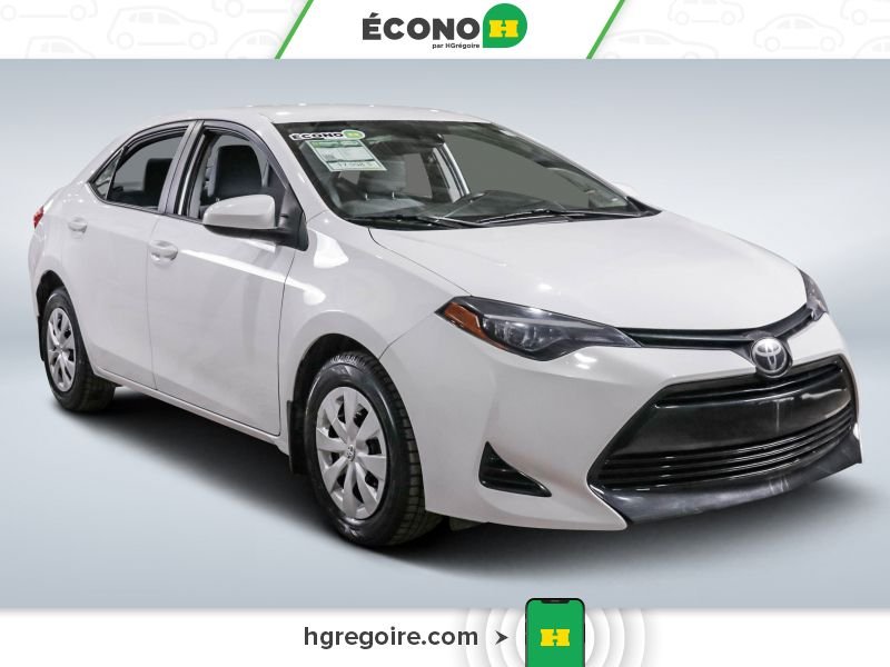 Toyota Corolla 2019 Blanc Saint-Eustache - photo #0