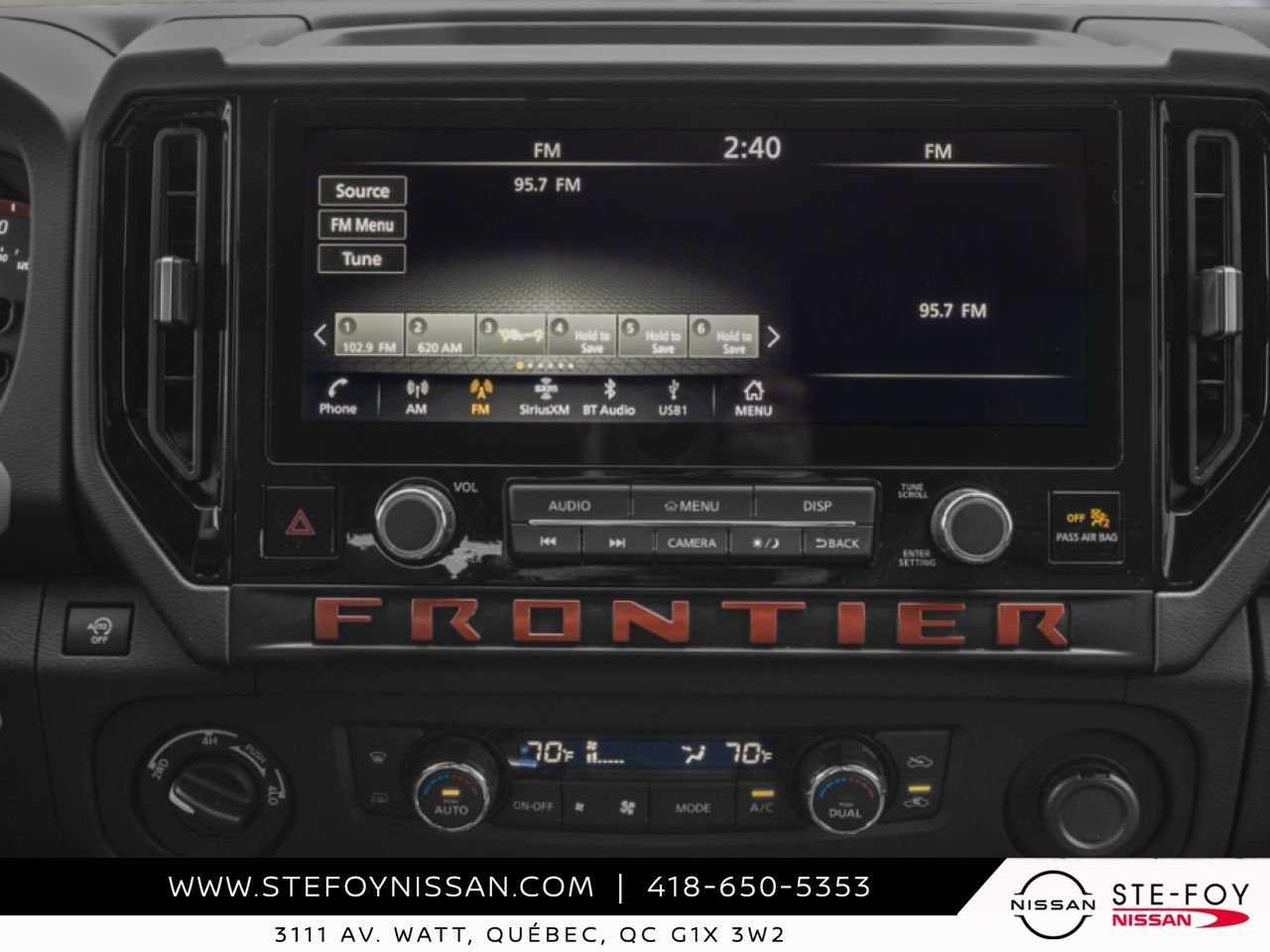2026 NISSAN Frontier Glacier White Ste-Foy - photo #10