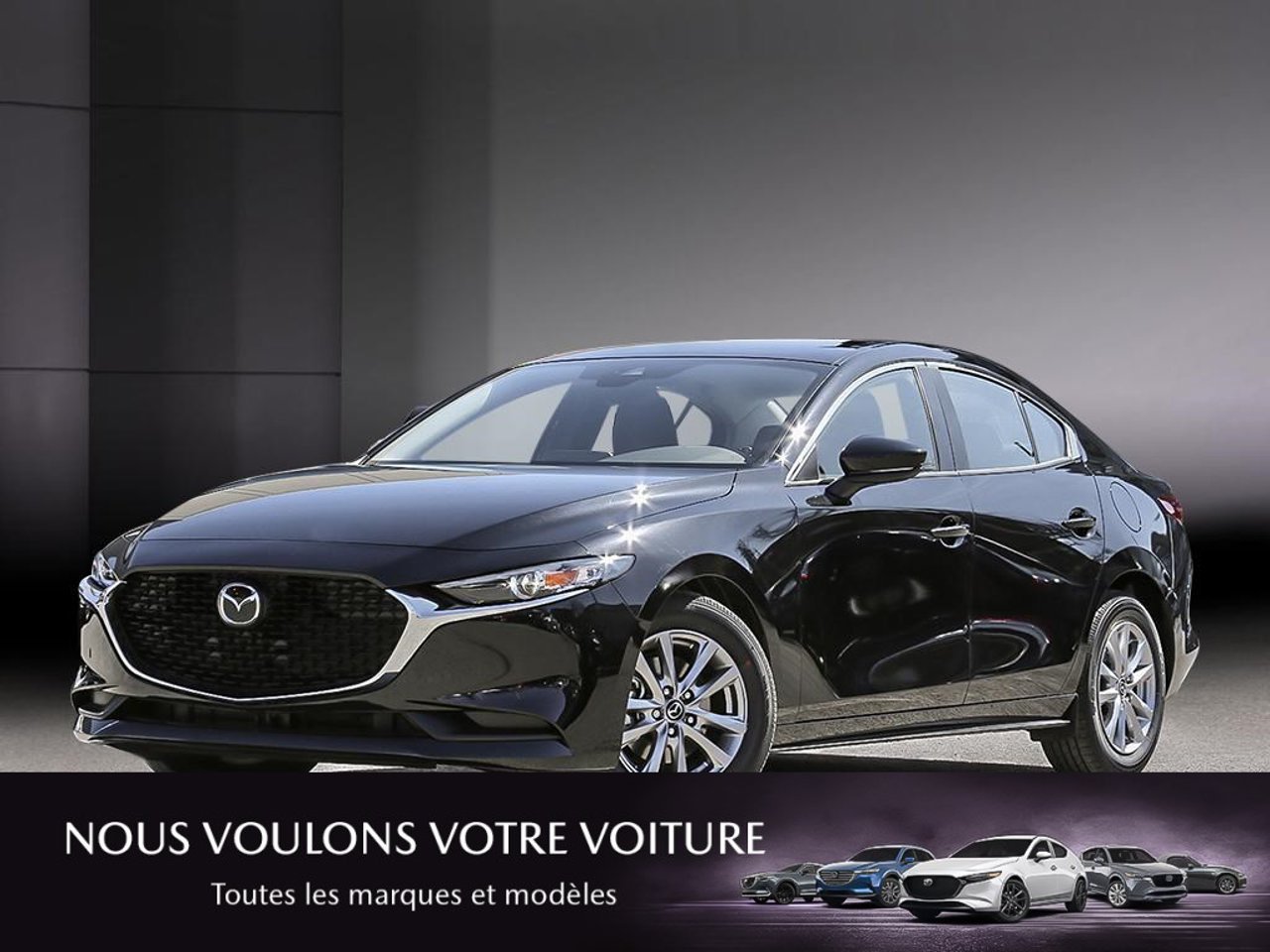 2026 Mazda Mazda3 3MZBPBCLXTM511882 Jet Black Mica Mirabel - photo #0