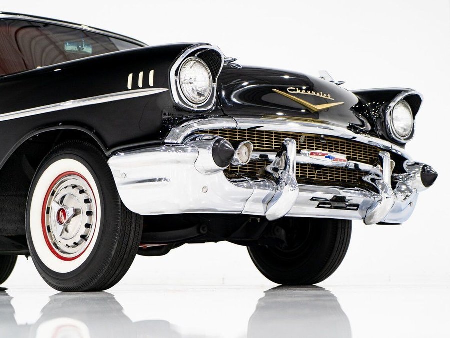 Chevrolet Bel Air 1957 1957 Noir