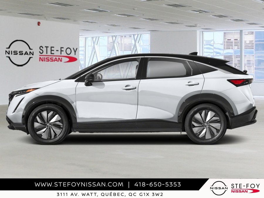 NISSAN ARIYA A6005 2026 Blanc Everest nacré triple couche/Diamant noir nacré