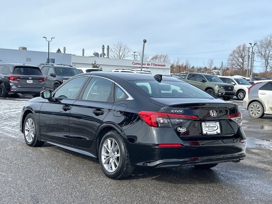 Honda Civic Sedan 2022 2022 Noir