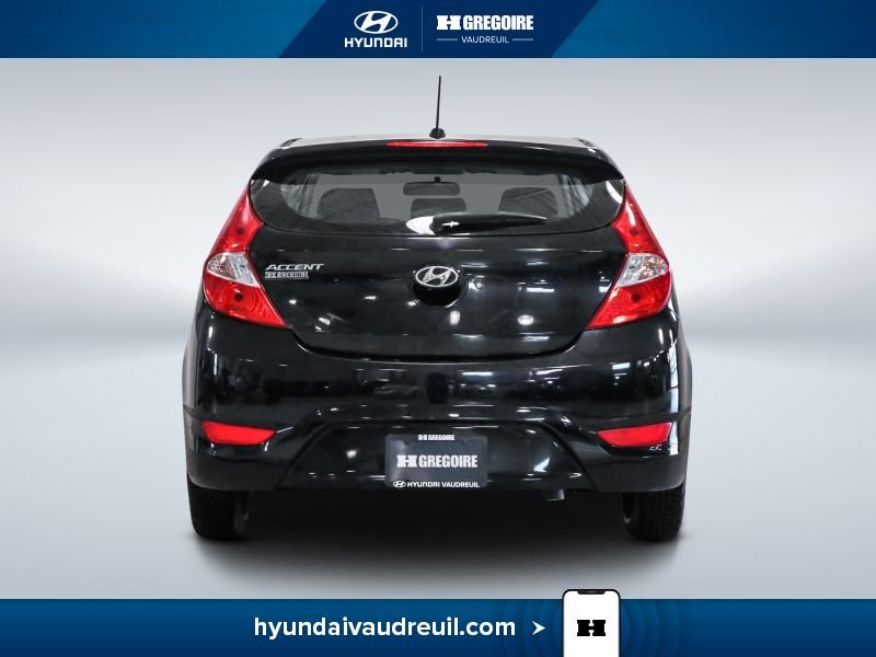 Hyundai Accent 2016 Noir Saint-Eustache - photo #8